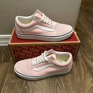 Old Skool Vans Womens 7.5 Pink